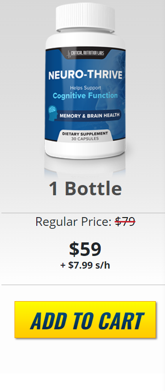 NeuroThrive Buy 1 Bottle
